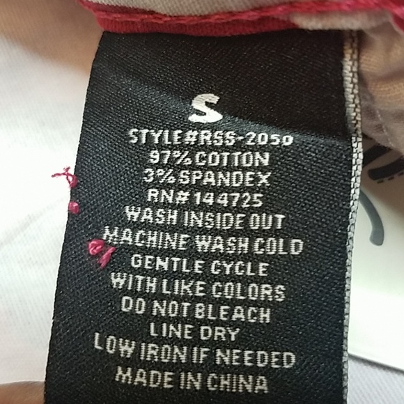 Fly Pink Camo Stretch Twill Bermudas 💗🖤💗 - Picture 8 of 8